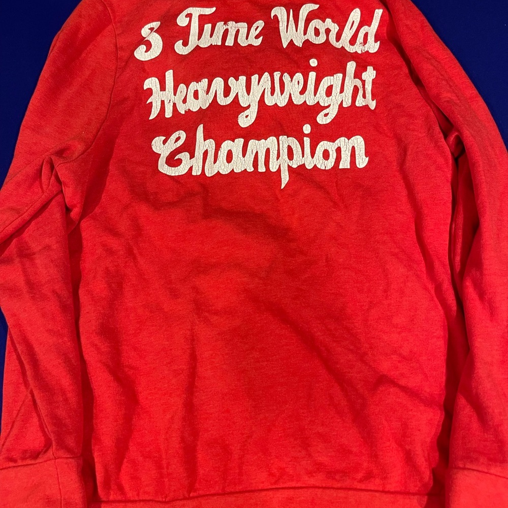 Muhammad Ali Under Armour Roots Of Fight Vintage Style zip hoodie